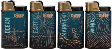 DJEEP Paris DEEP BLUE Touch/Feel High Quality Reibrad Fzg. Bis zu 3500 Zündungen